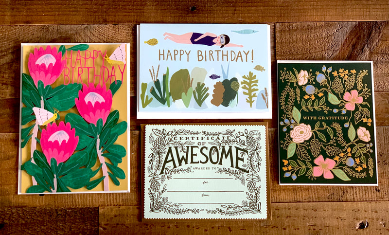 Best cards and gifts are always in stock at Ballard/Greenwood Sip and Ship.